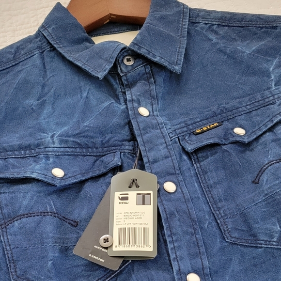G-STAR RAW Men Denim Shirt - Picture 14 of 14